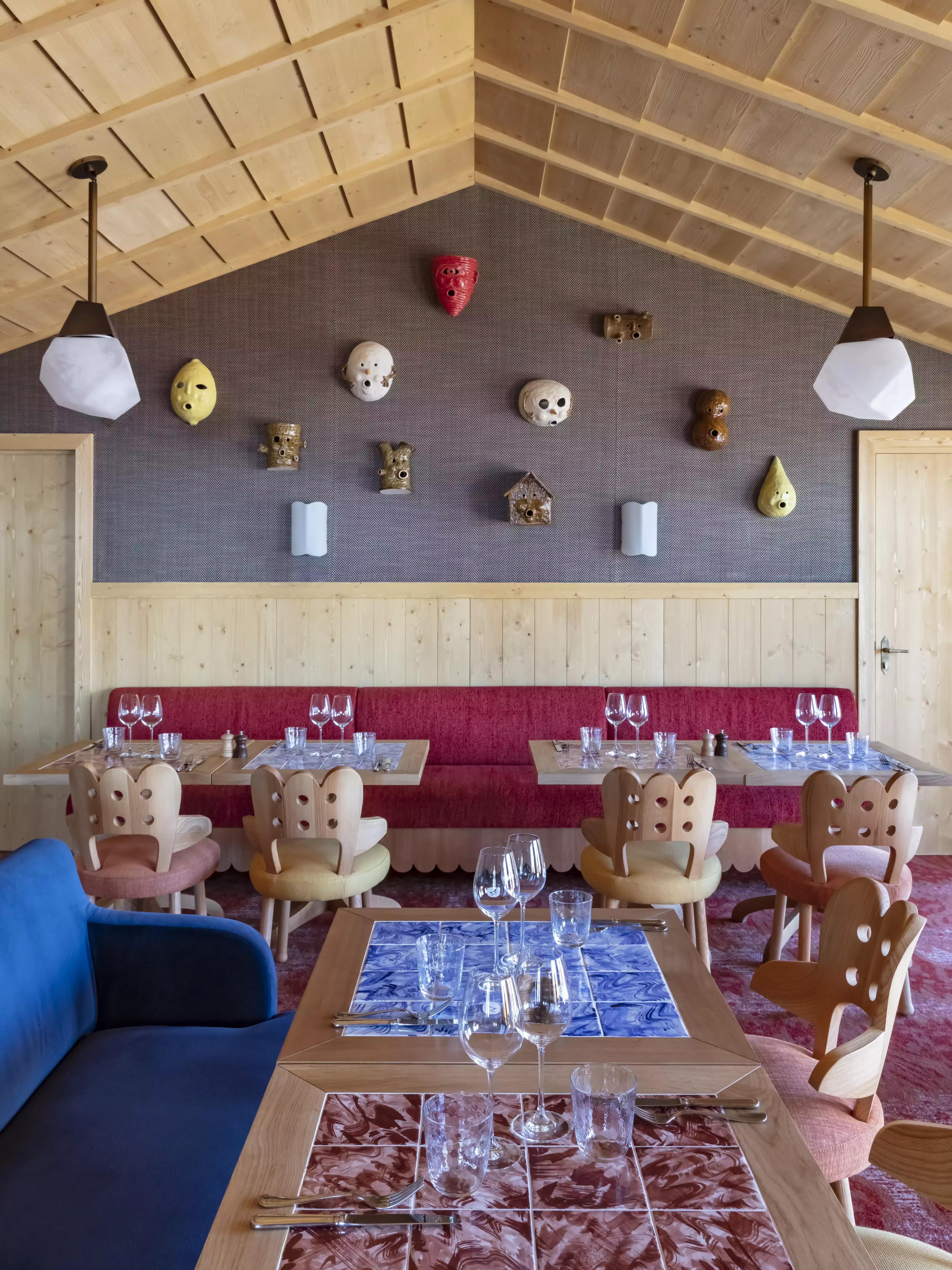 Hôtel Le Coucou by KUTCH, décoration FF&E et OS&E