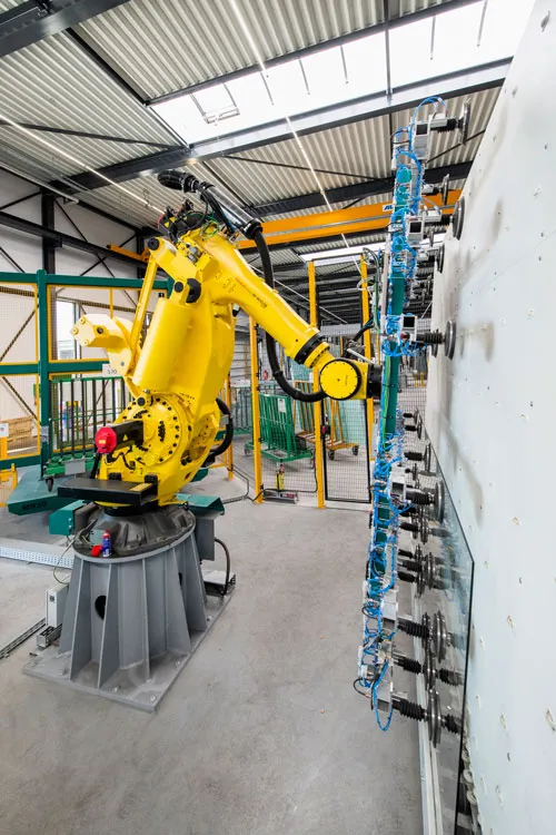 Roboto glasproductie Van Noordenne