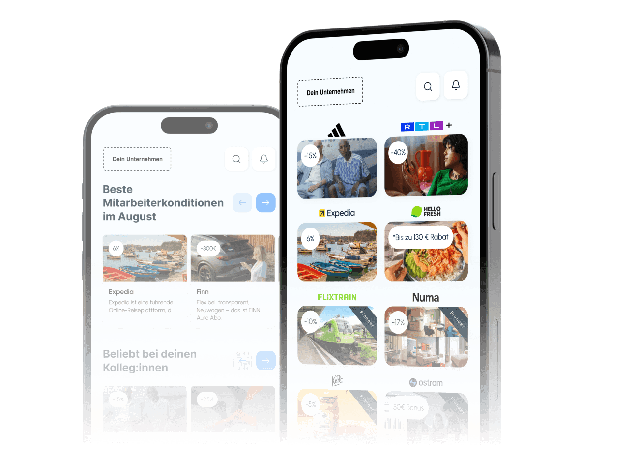 FutureBens mobile application preview
