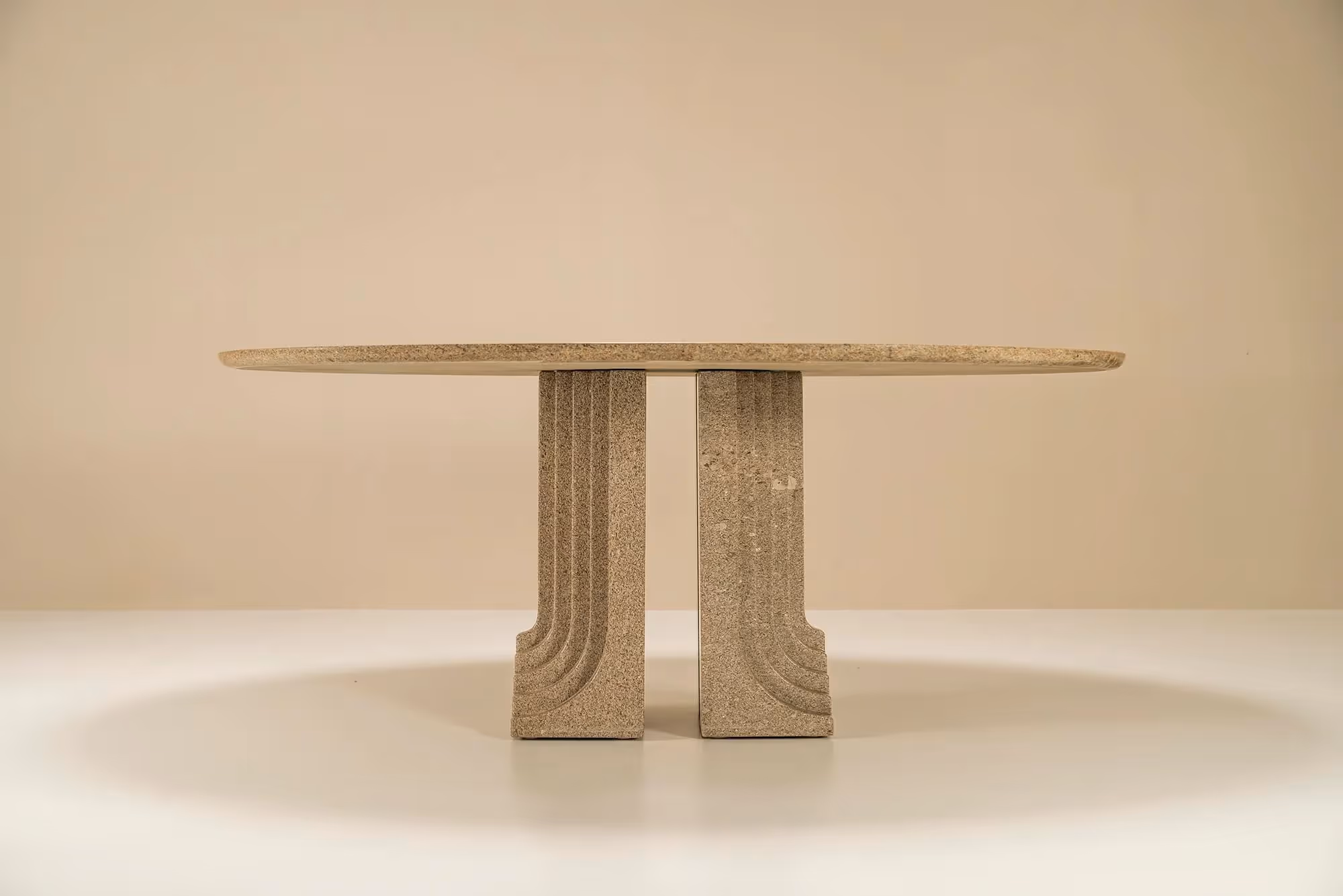 Carlo Scarpa 'Samo' Dining Table for Simon Gavina, Italy 1970s