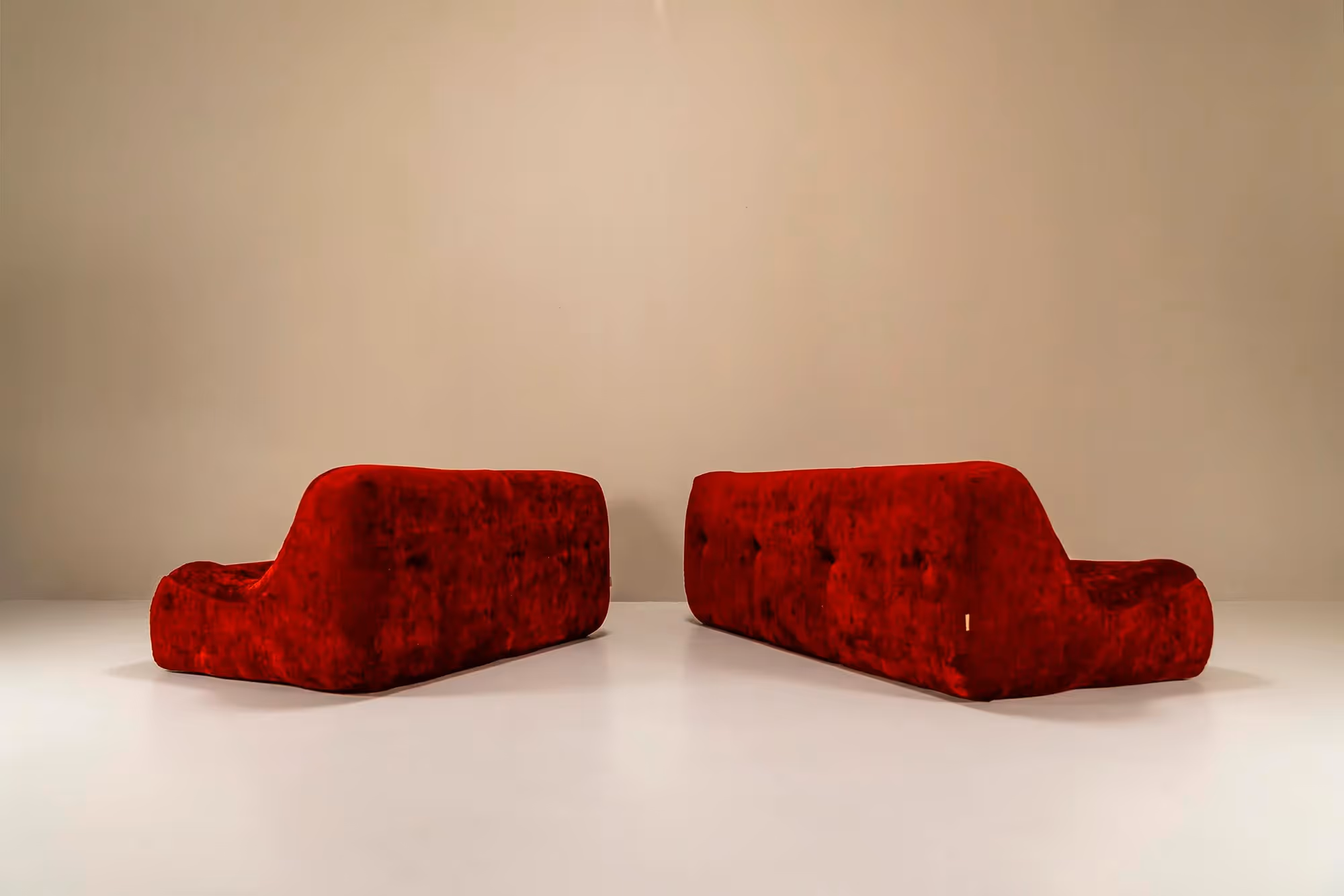 Three-seater And Two-Seater Model 'Kali' By Michel Ducaroy For Ligne Roset, France 1970s