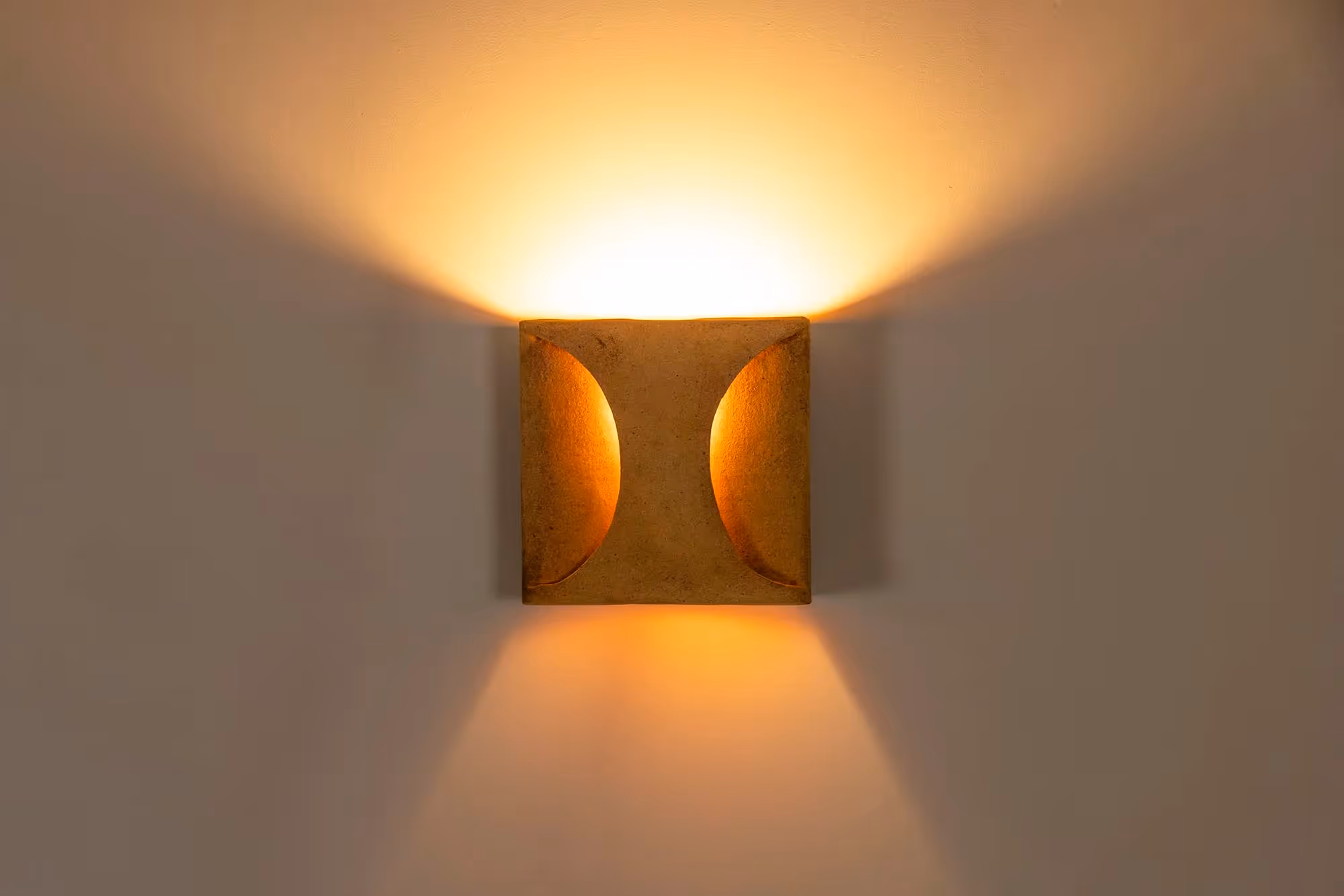 Wall Applique by Guy Bareff in Terracotta and Grog Clay, France 1970s