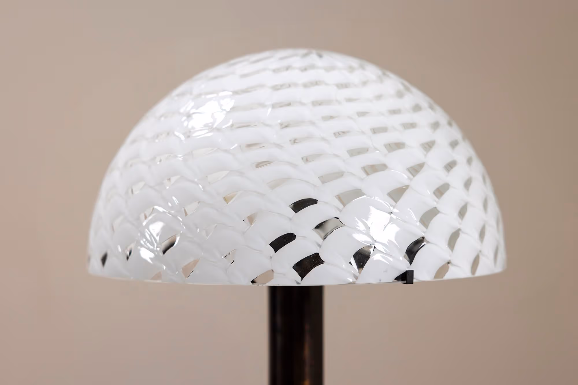 AV Mazzega Murano Glass Table Lamp