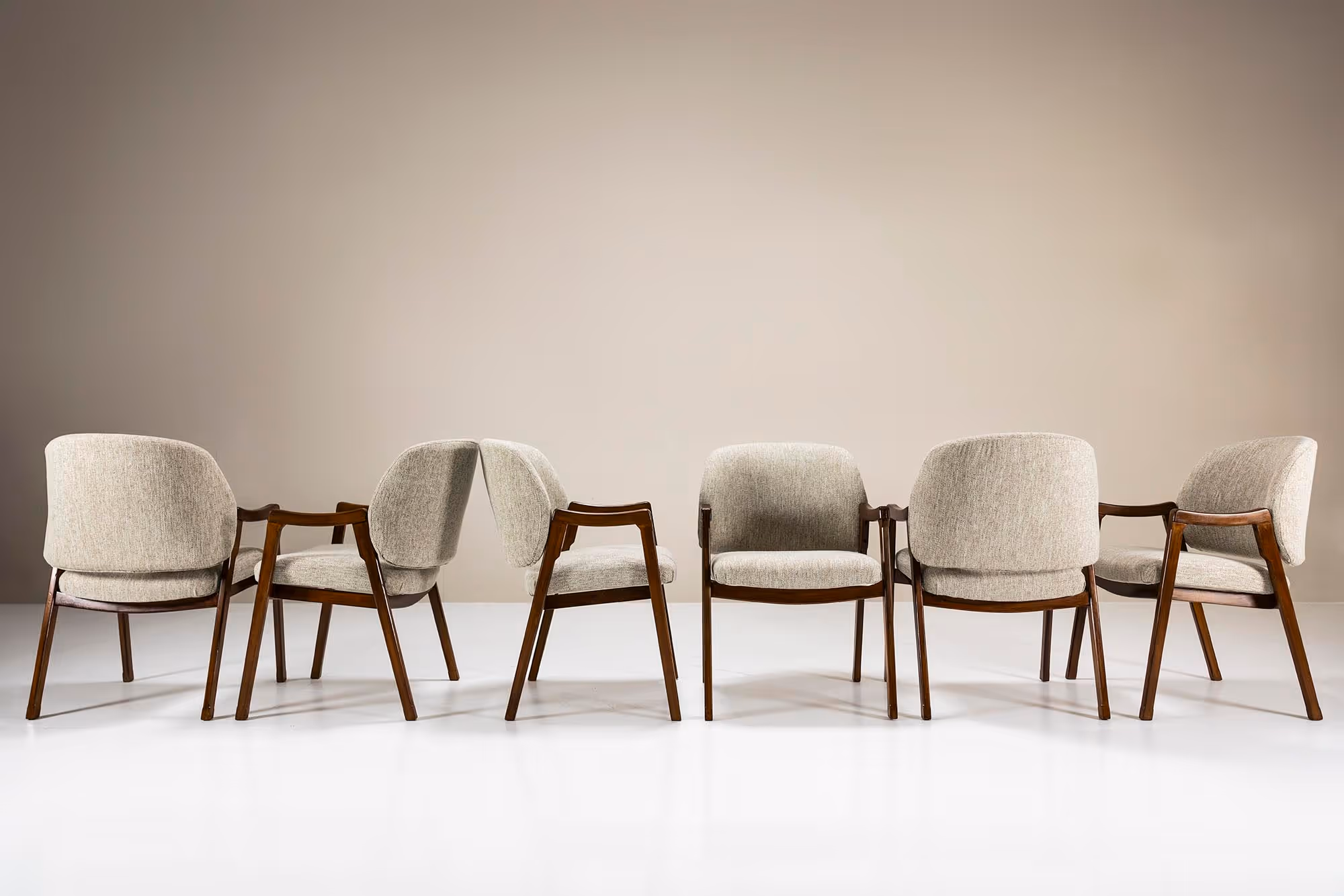 ico & luisa parisi for cassina dining chairs