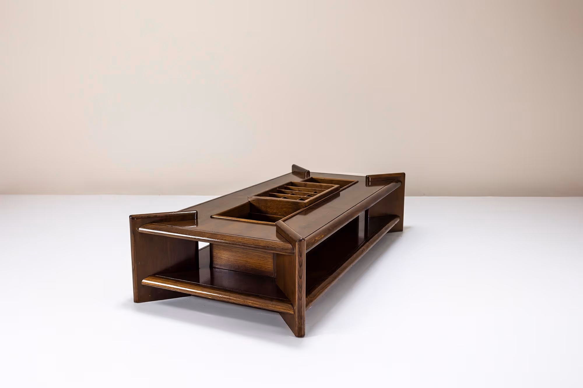 brutalist vintage coffee table