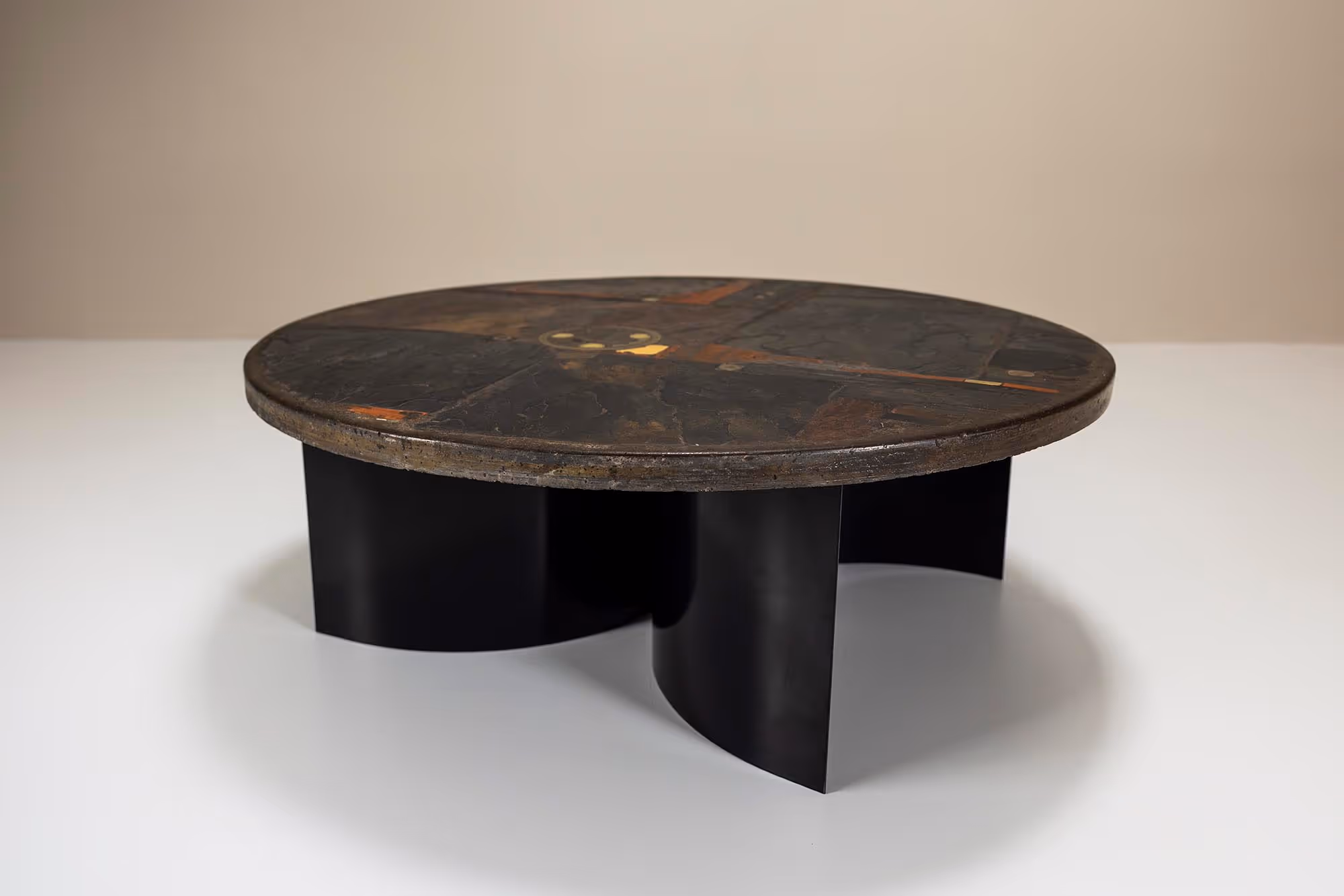 brutalist coffee table Paul king