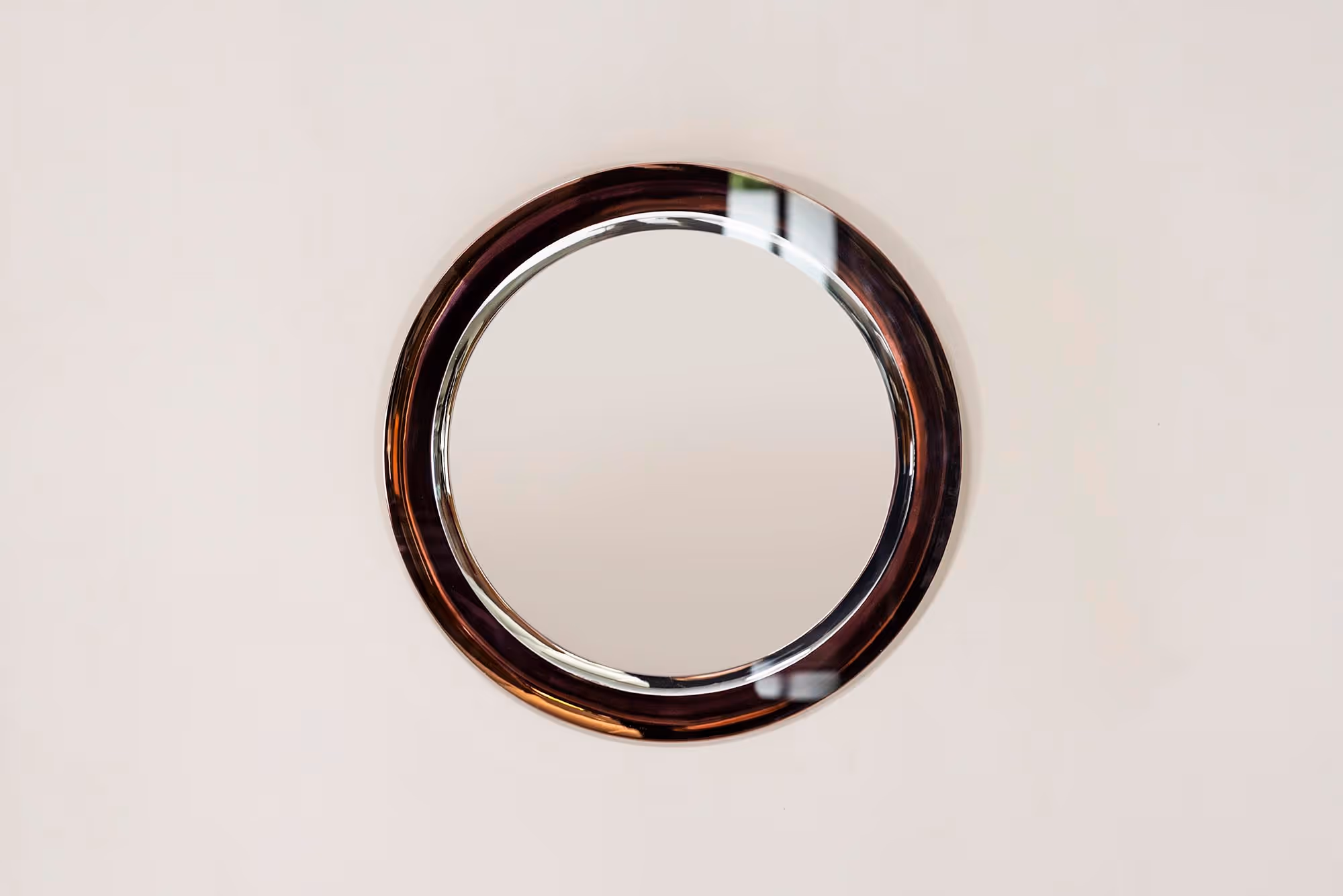 vintage rose gold mirror