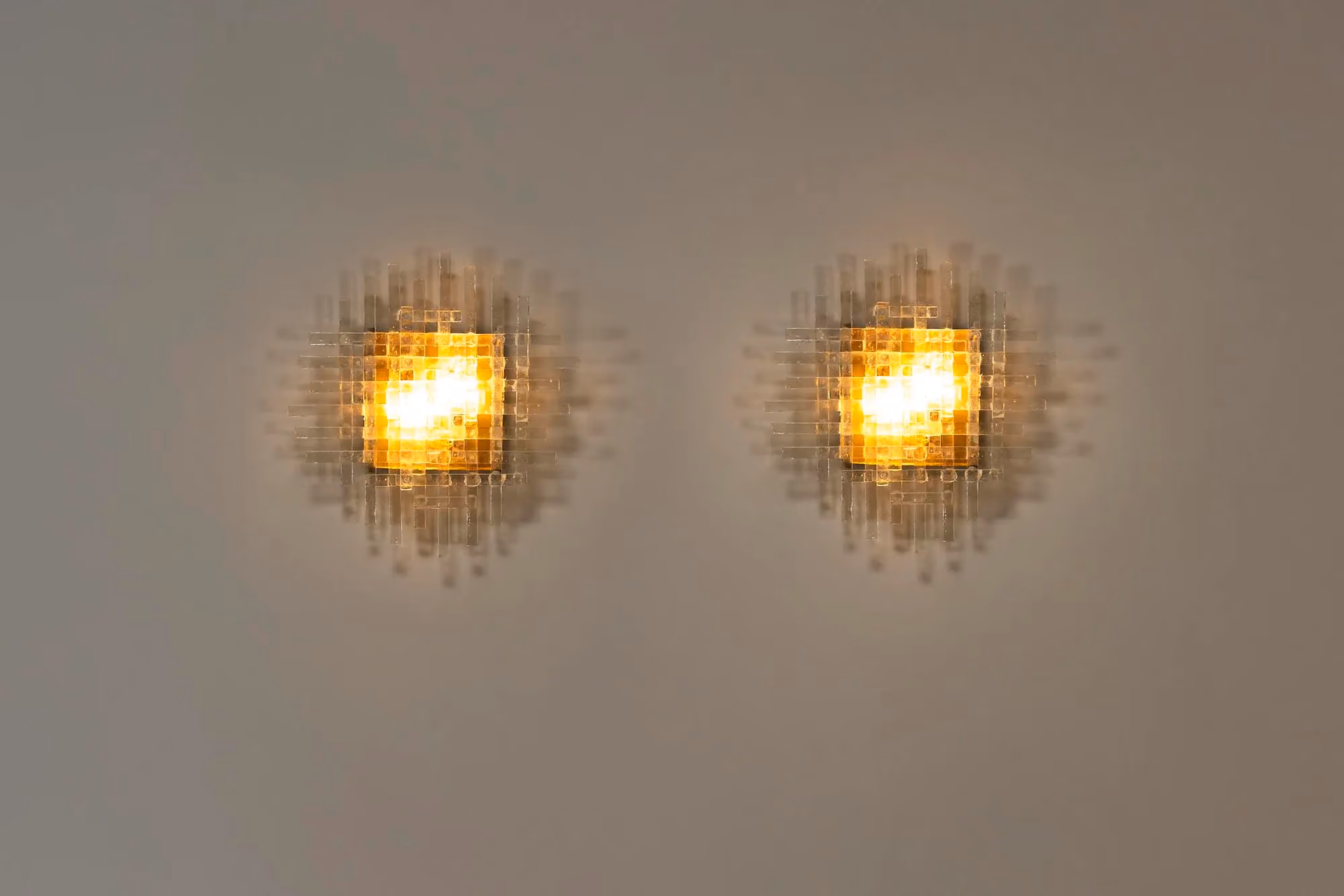 Carlo Nason wall appliques in Murano glass