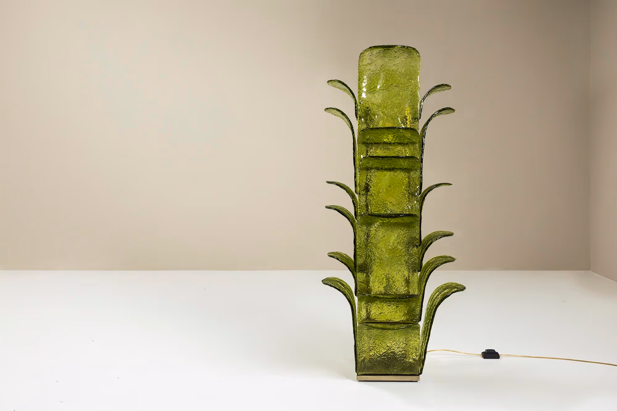 carlo nason cactus floorlamp