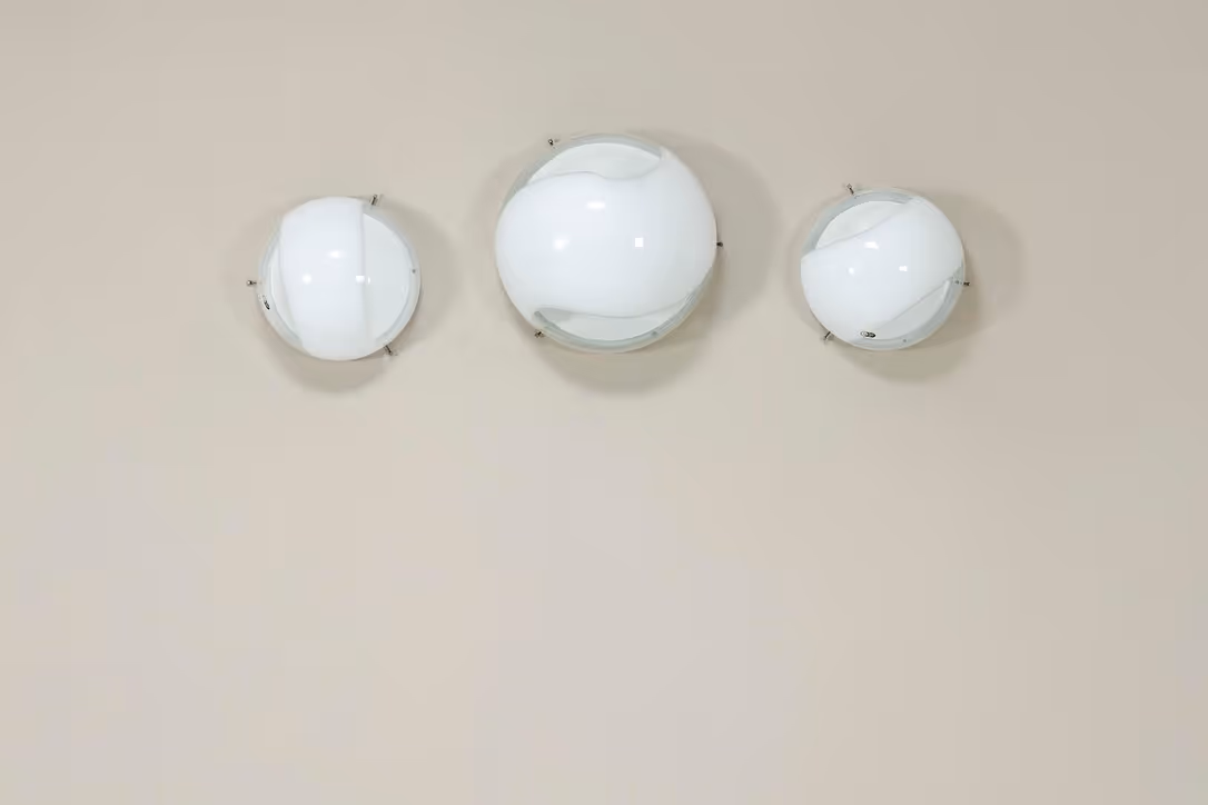 carlo nason lp 245 and lp 244 wall lamps