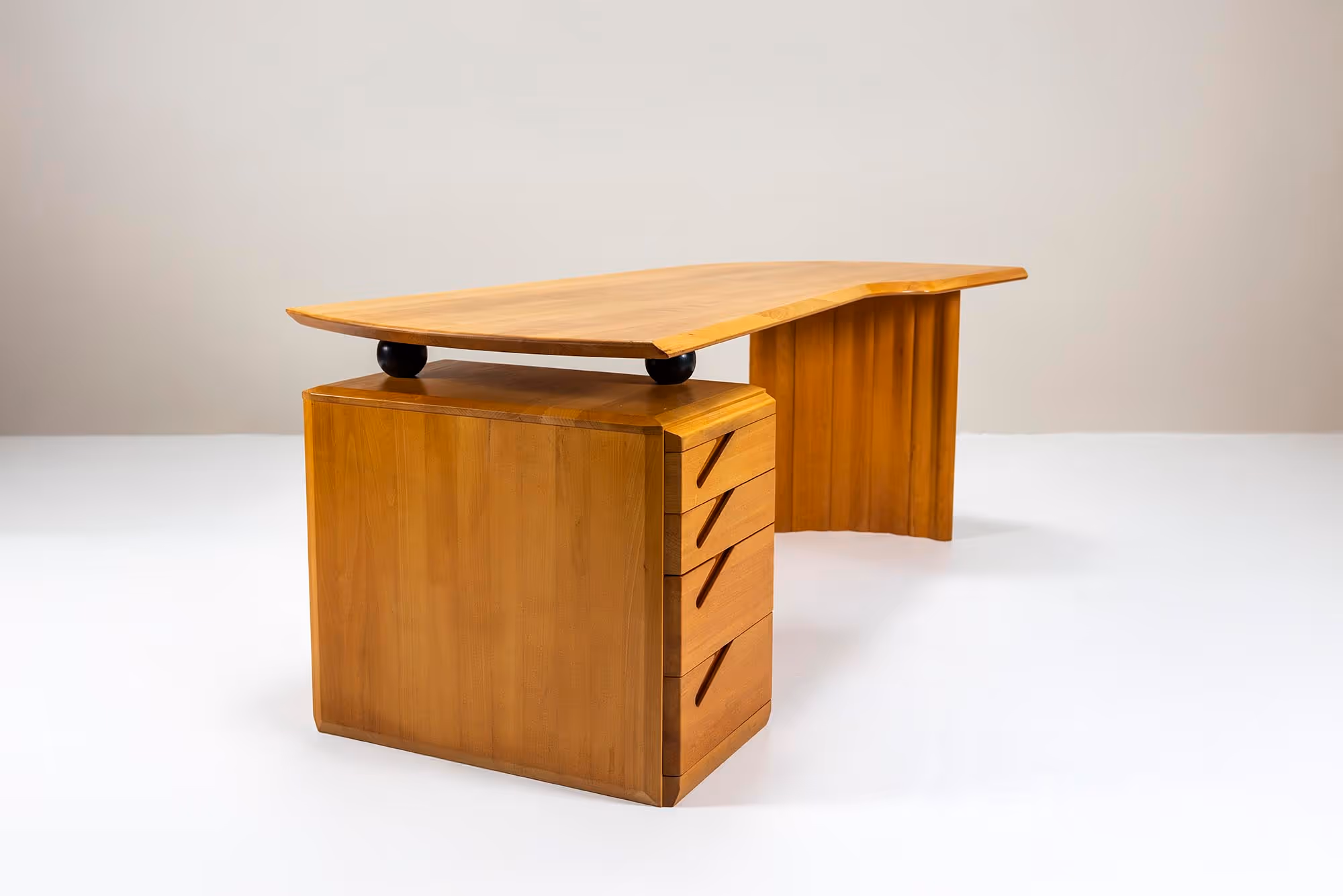 beech vintage desk by seltz