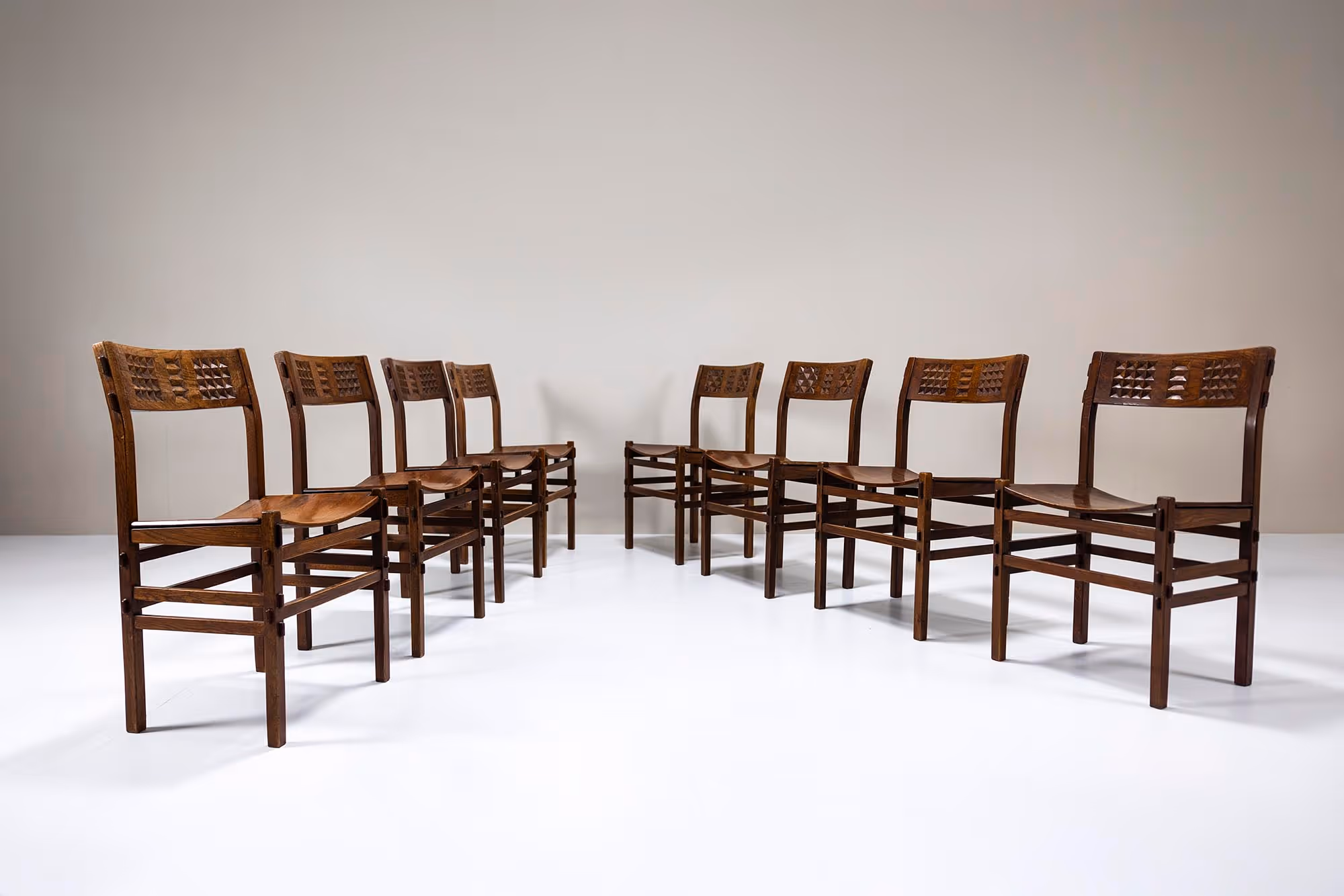 italian vintage rivadossi dining chairs