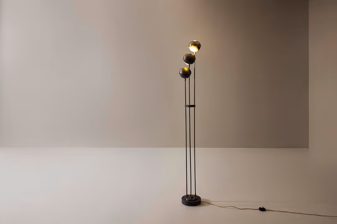 oscar torlasco vintage floorlamp