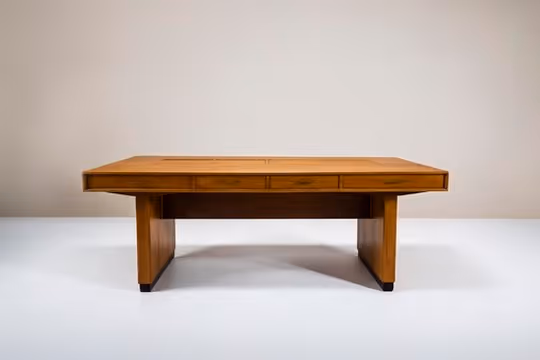large vintage scandinavian desk