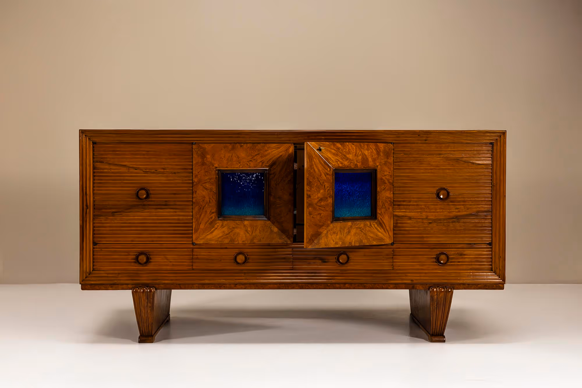 pier luigi colli italian vintage credenza 1950s