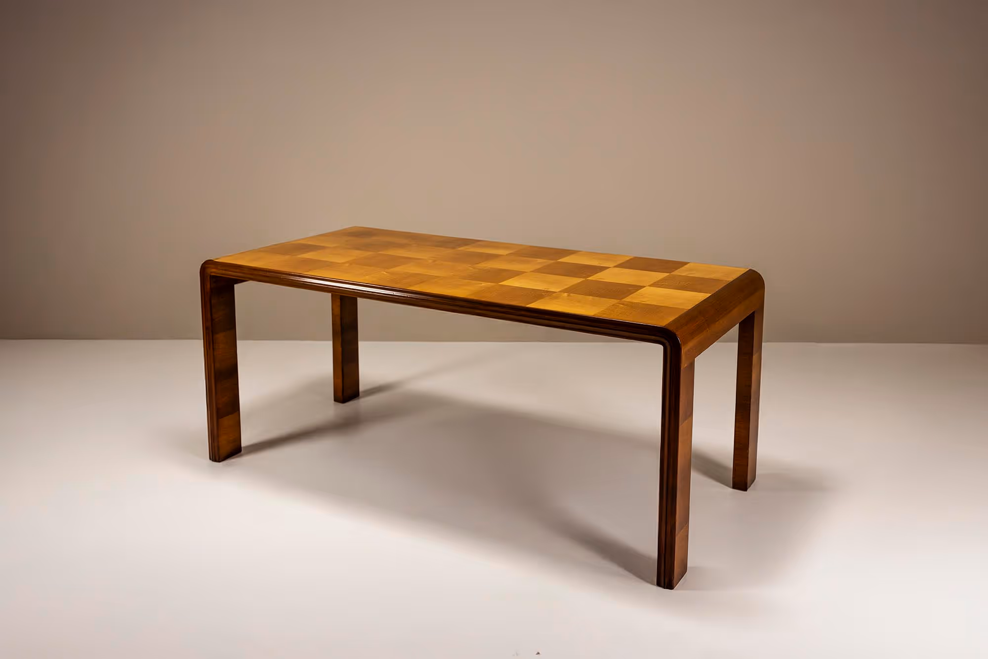 Italian vintage dining table wood