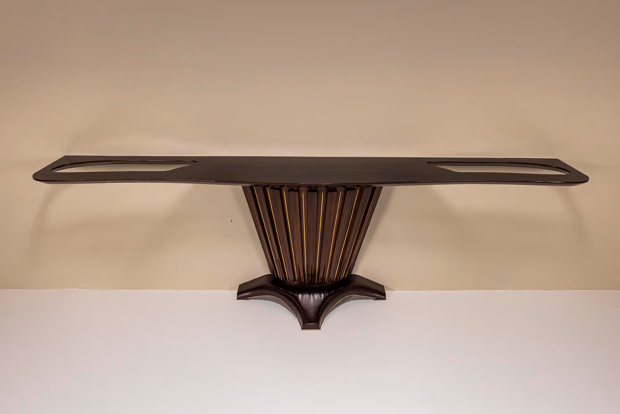large italian vintage console