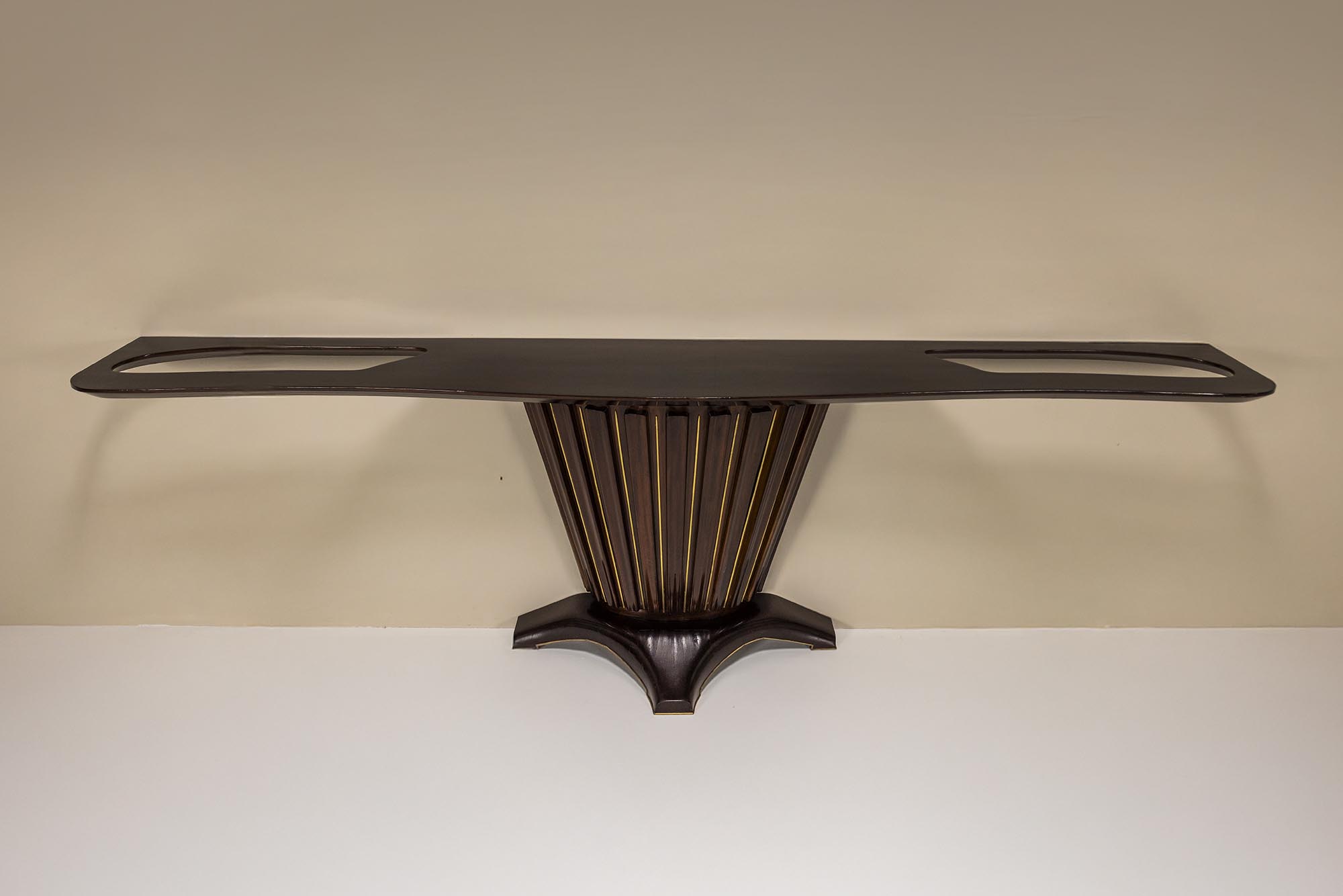 large italian vintage console