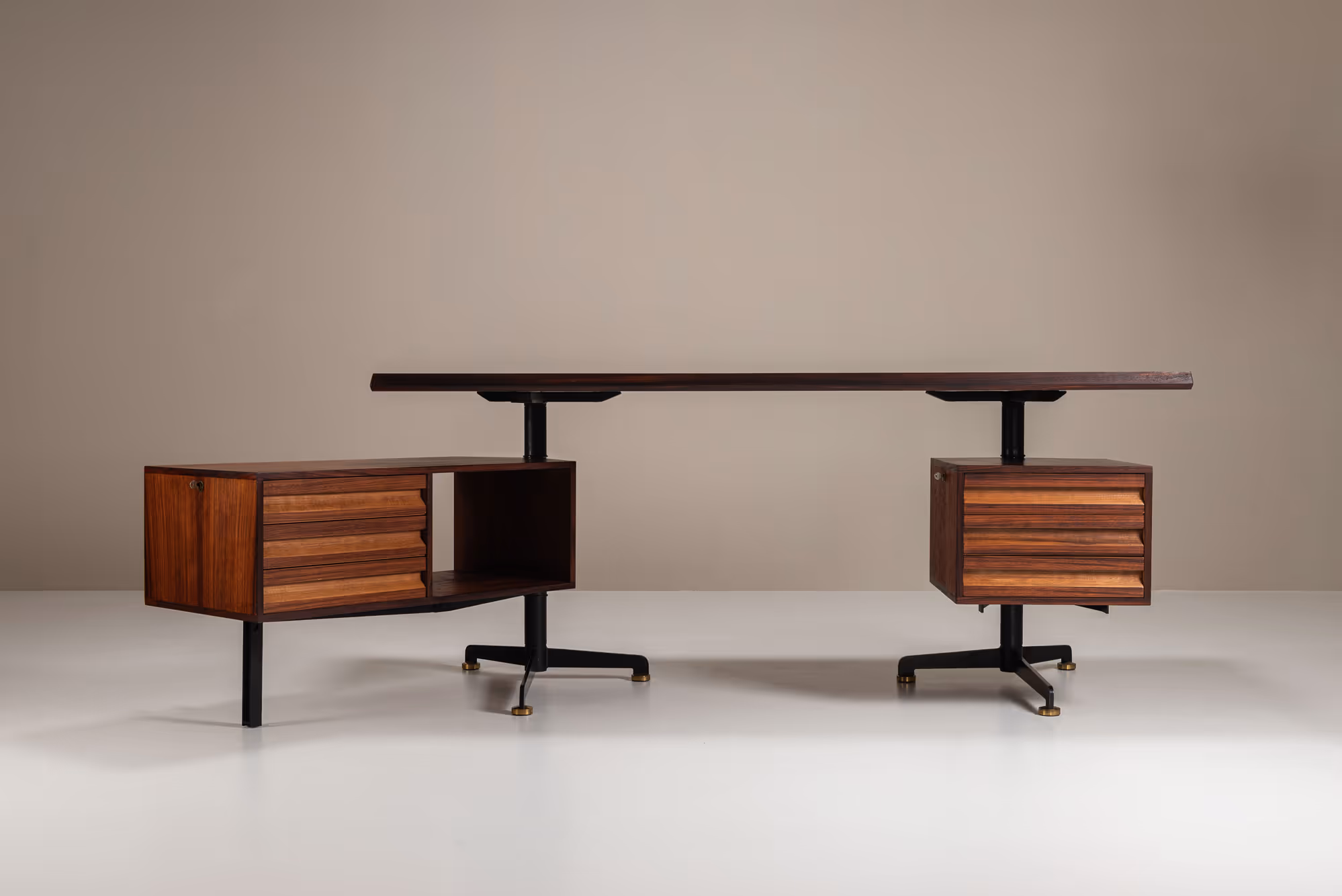 italian vintage tecno desk