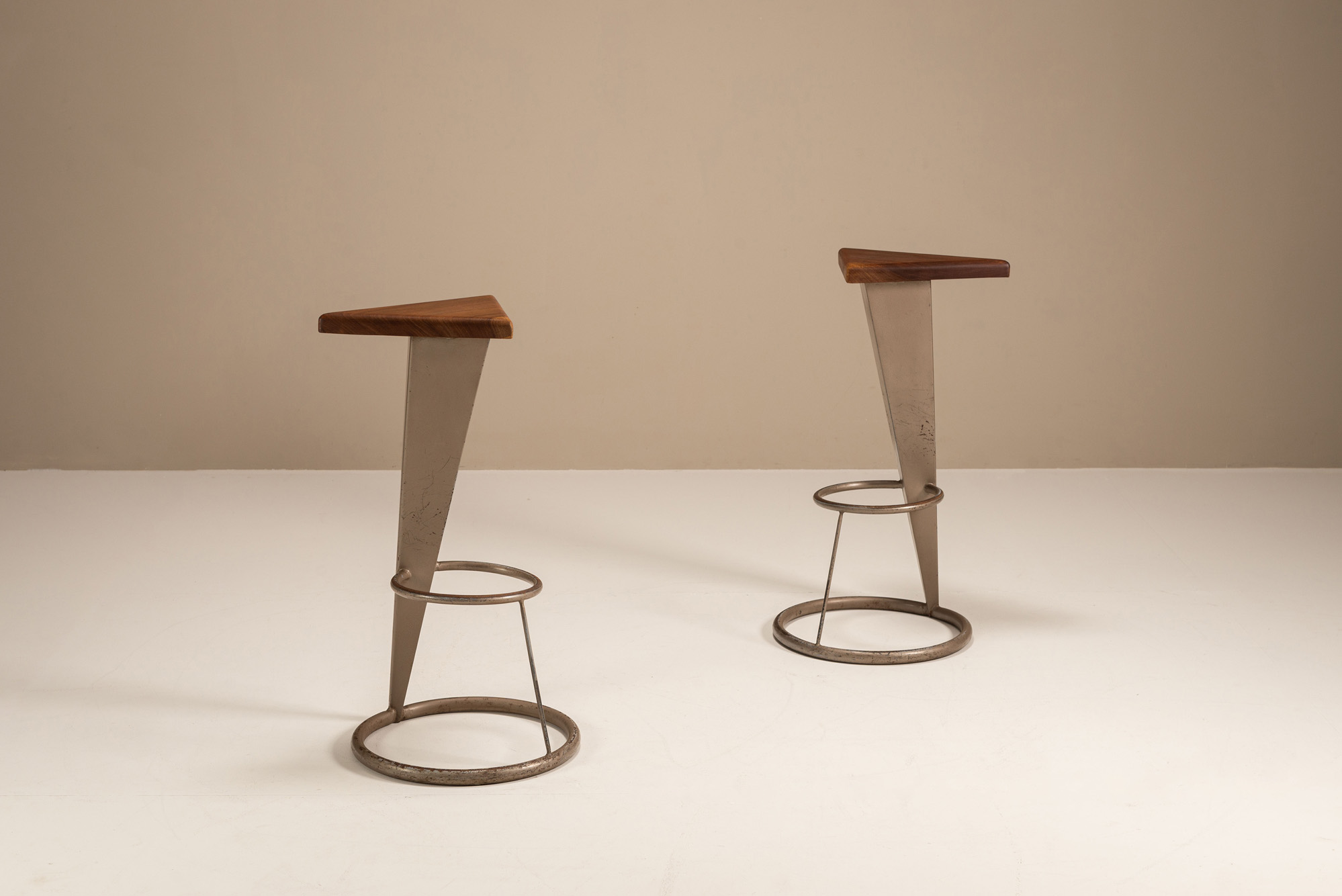 Vintage Memphis Design Bar Stools