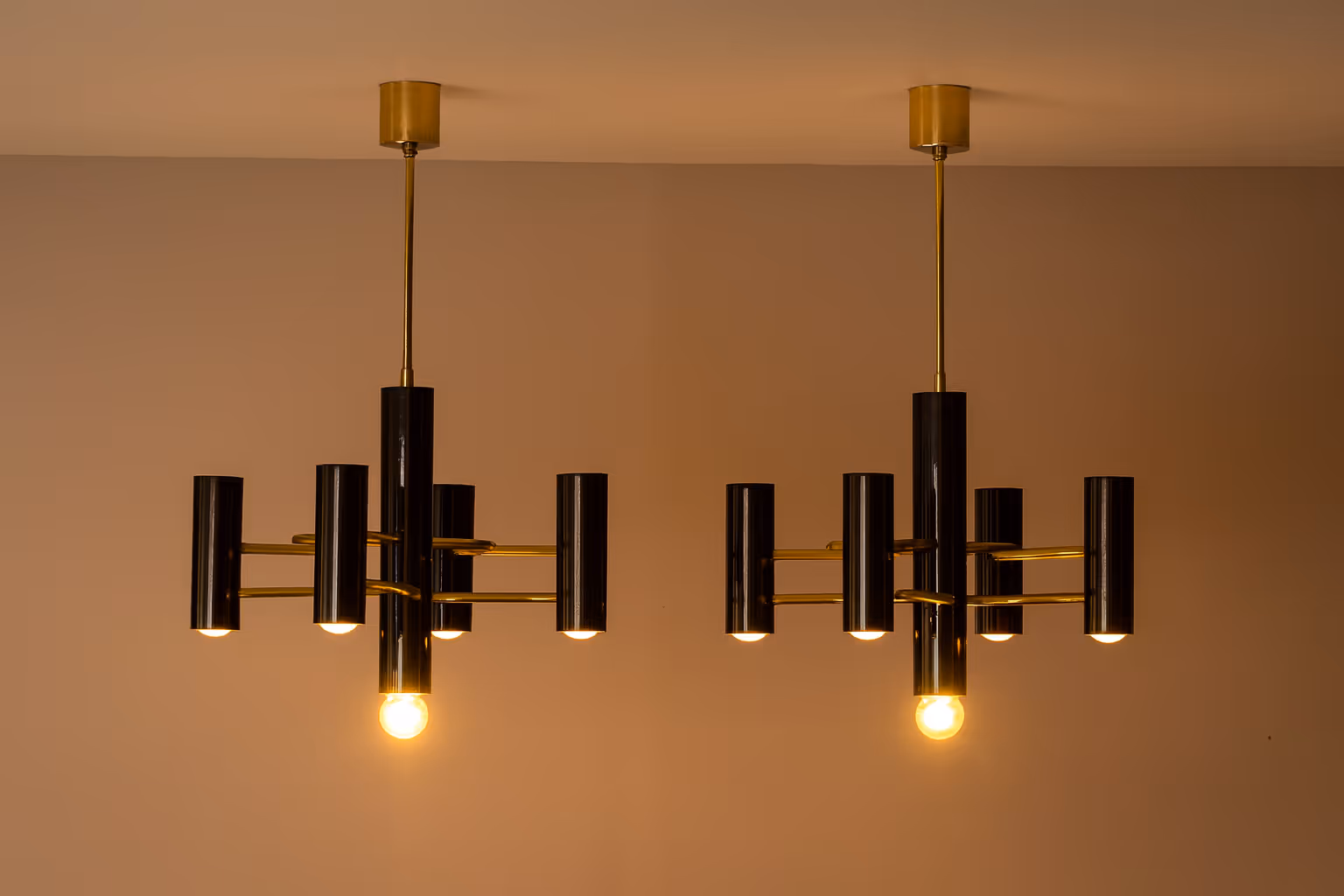 Itaian vintage boulanger sciolari lamps