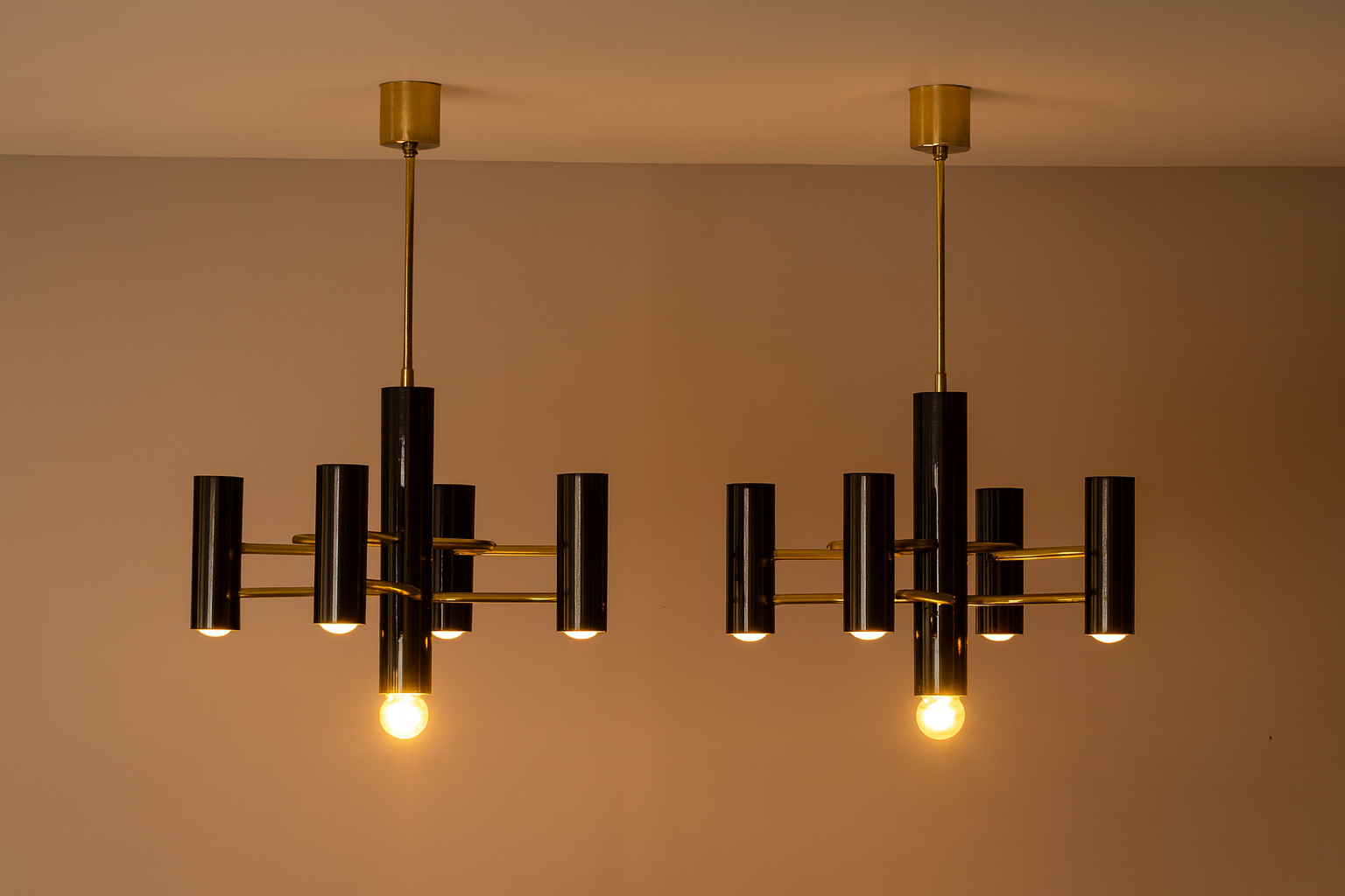 Itaian vintage boulanger sciolari lamps