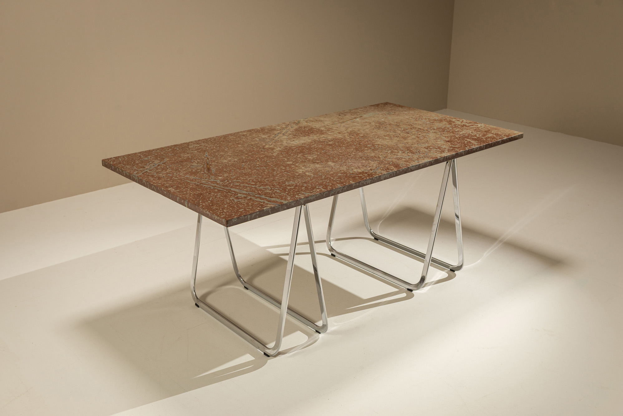 Vintage Gotland Limestone Table