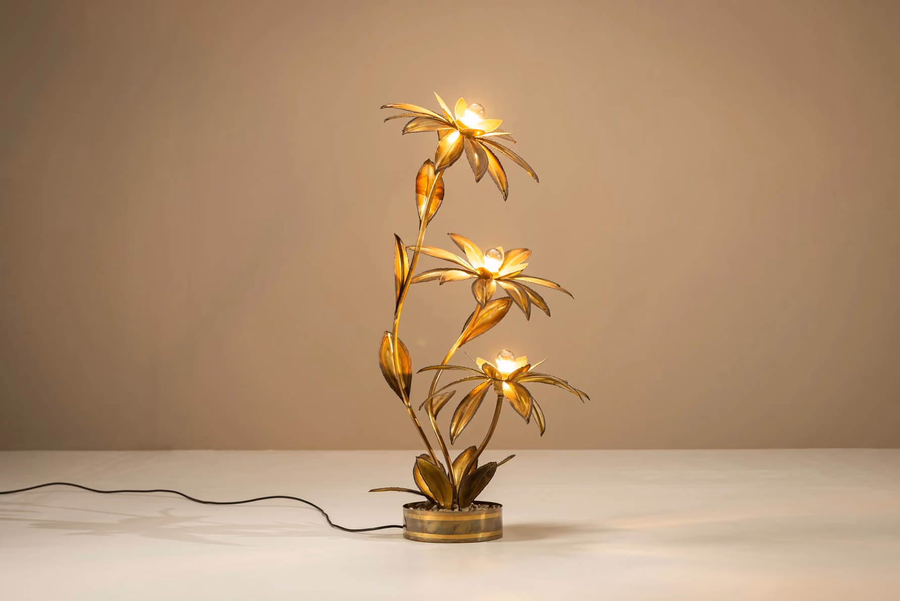 Maison Jansen Brass French Vintage Lamp