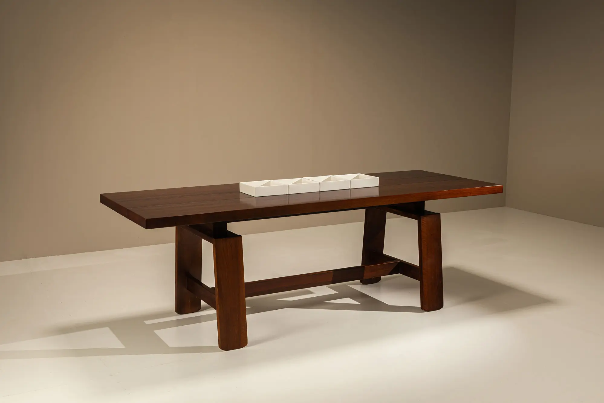 Silvio Coppola Model 611.1 Dining Table for Bernini