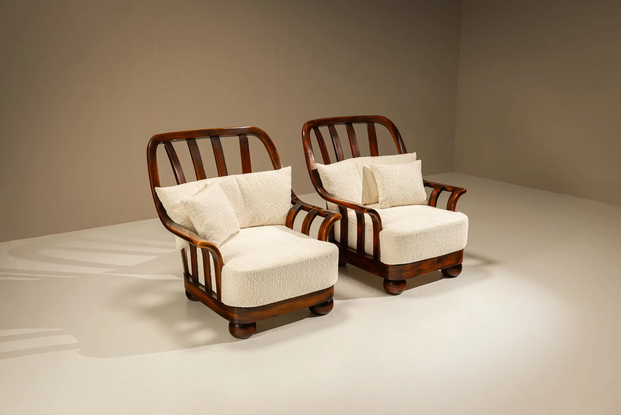 italian vintage lounge chairs