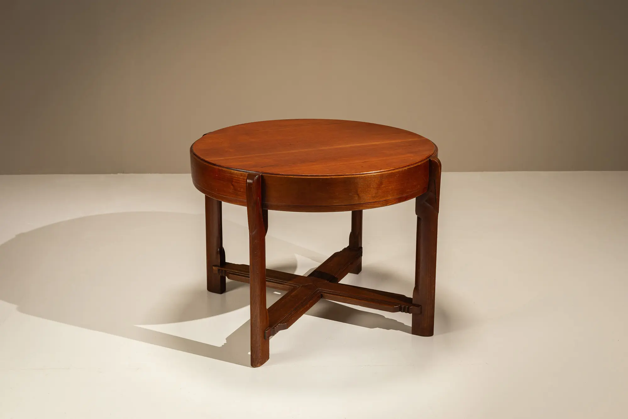 Amsterdamse school mahonie tafel