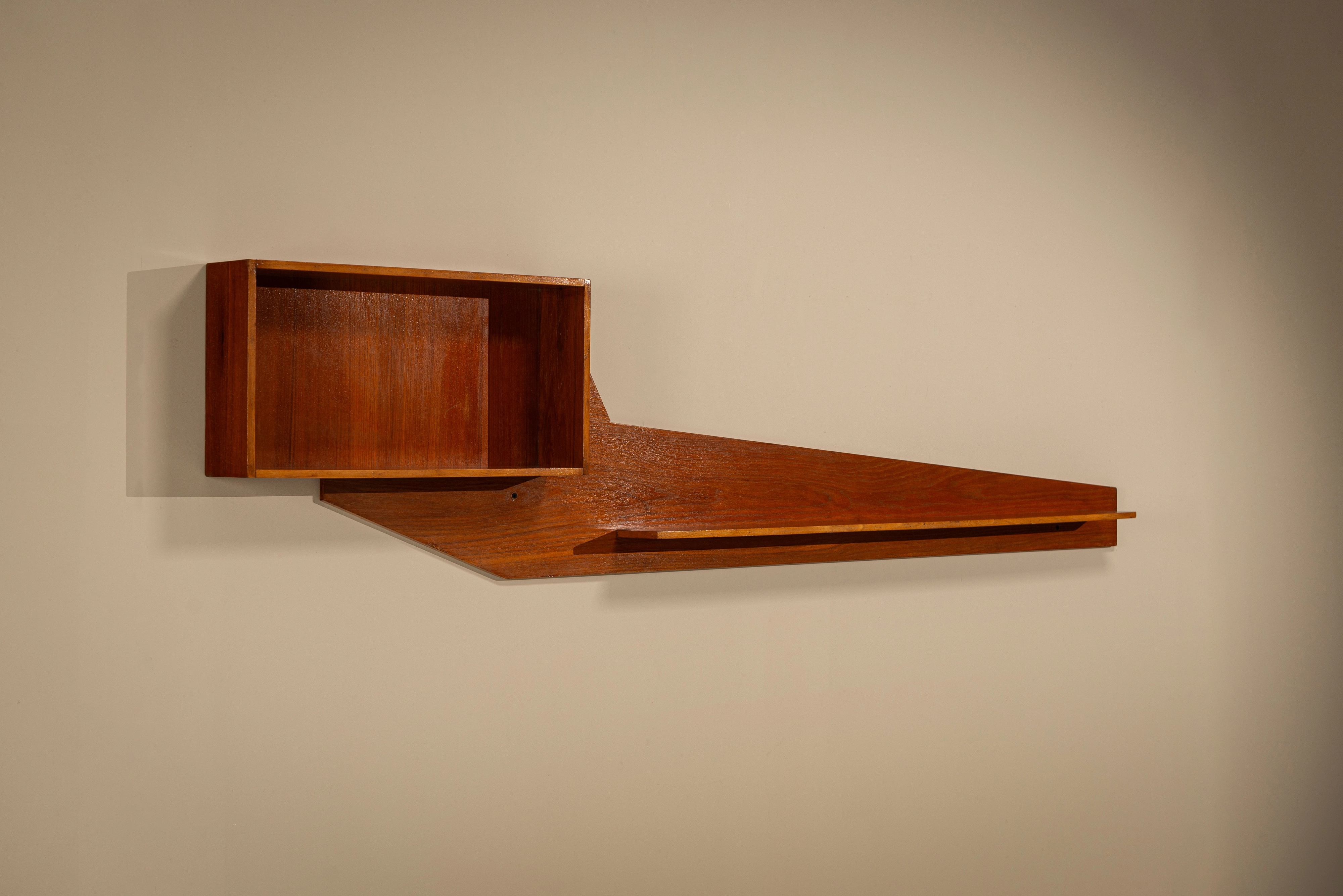 italian vintage wall shelve