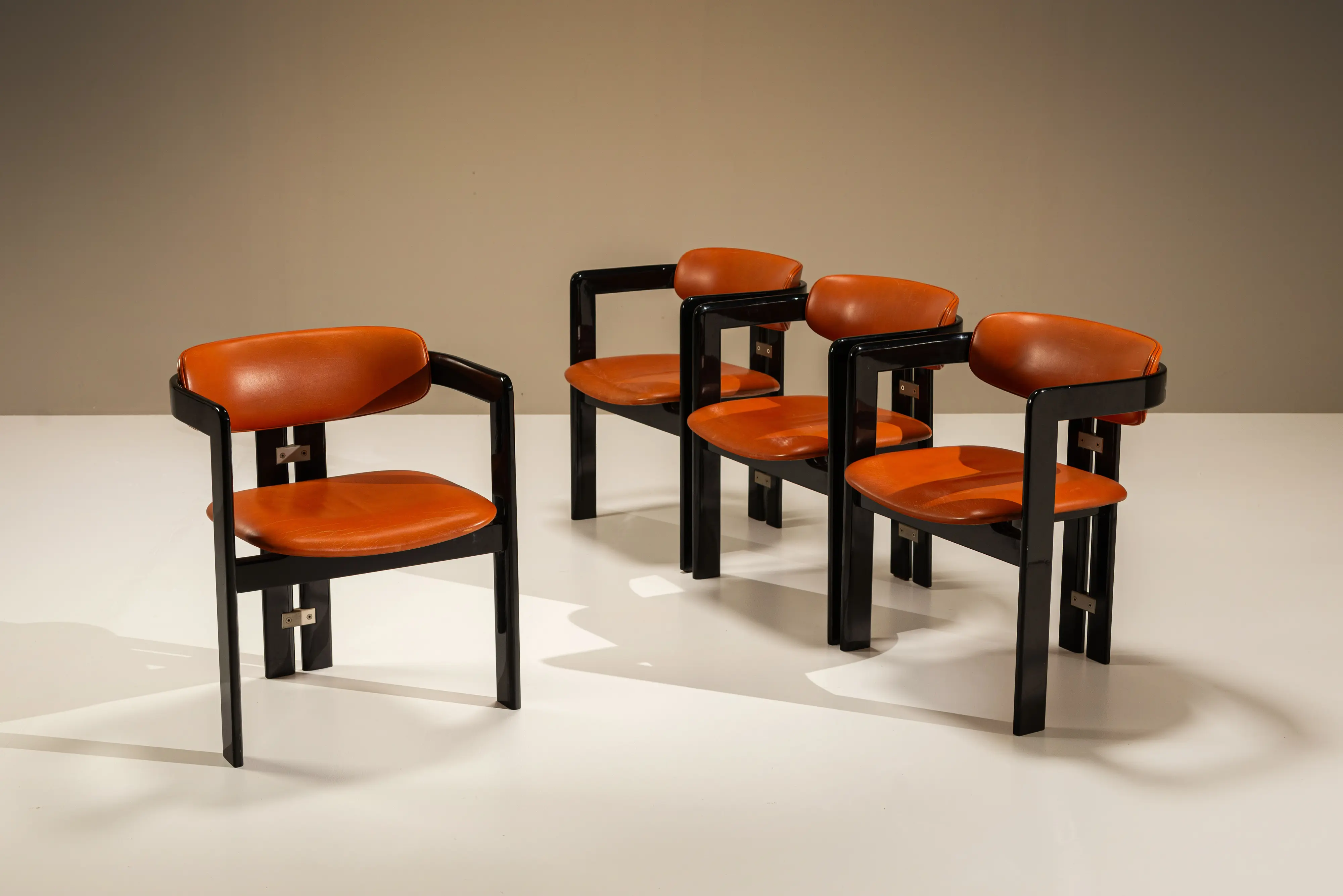 augusto savini for pozzi pamplona chairs