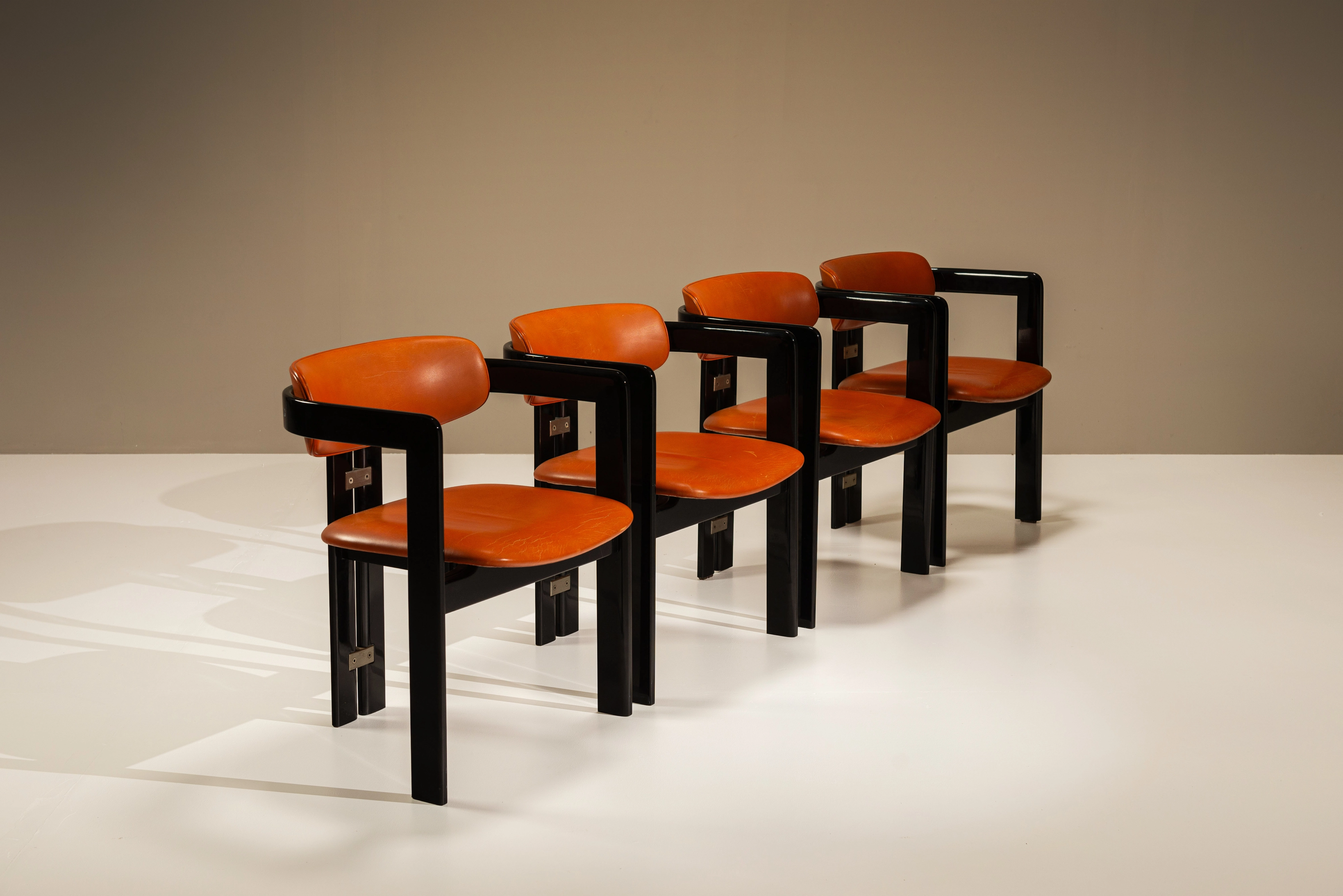 set of four pamplona chairs by augusto savini