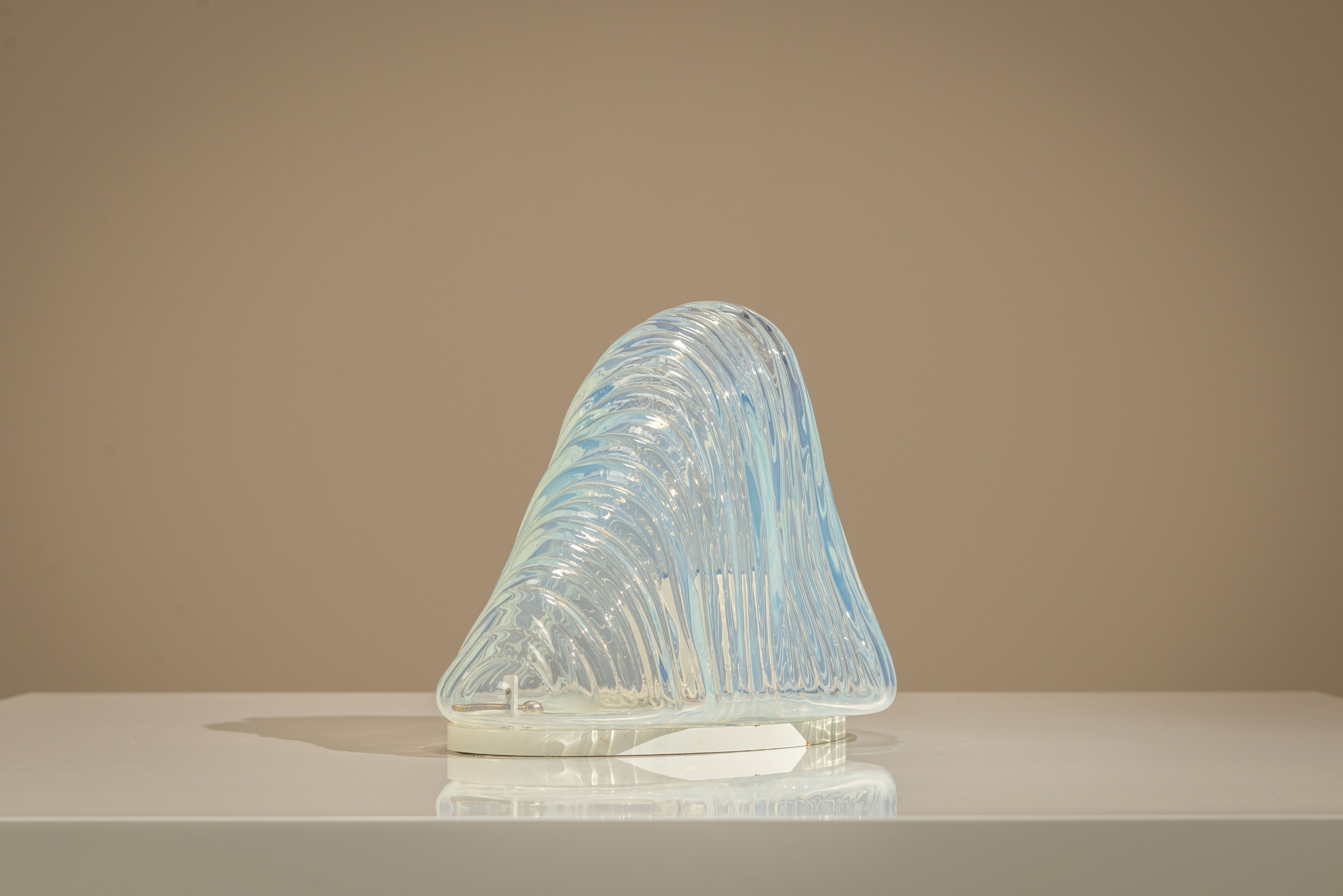 Carlo Nason Iceberg Murano Glass Lamp