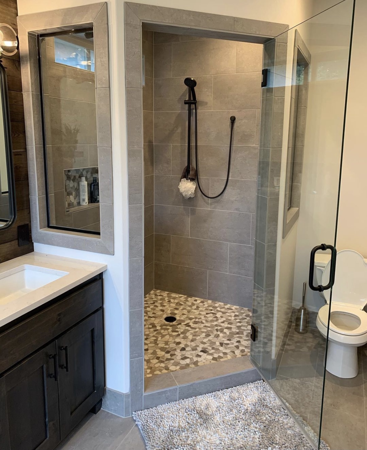 walk-in shower
