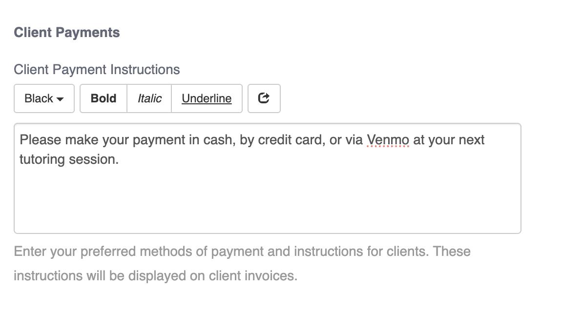 Third Party Billing Add-on - add new