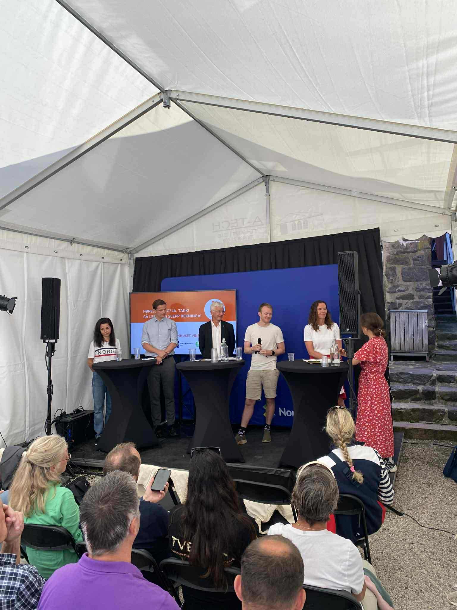 Panelet under Arendalsuka 2025