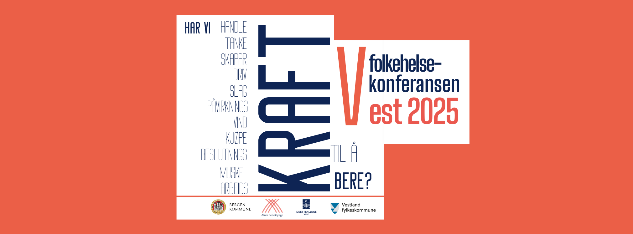 Folkehelsekonferansen Vest 2025