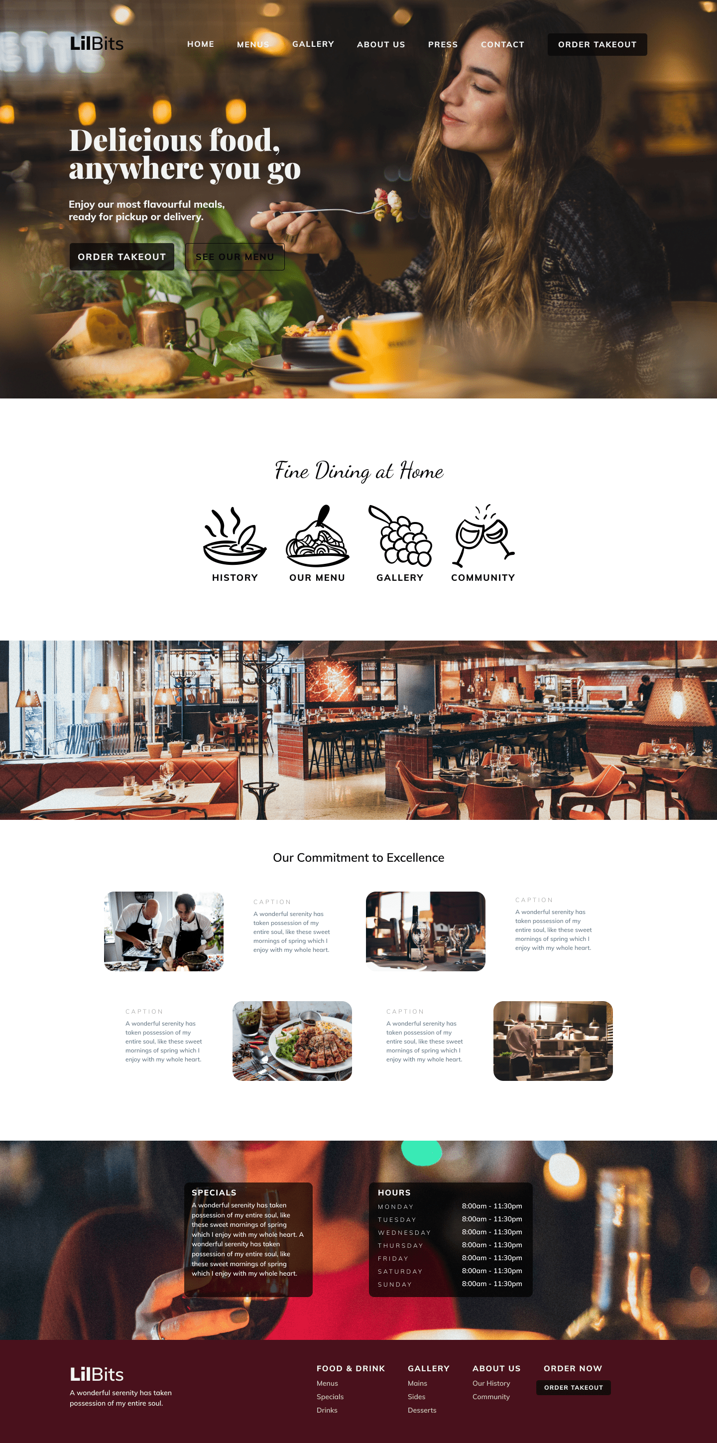 A screenshot of web page