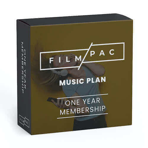 FILMPAC Music Plan - One Year Membership