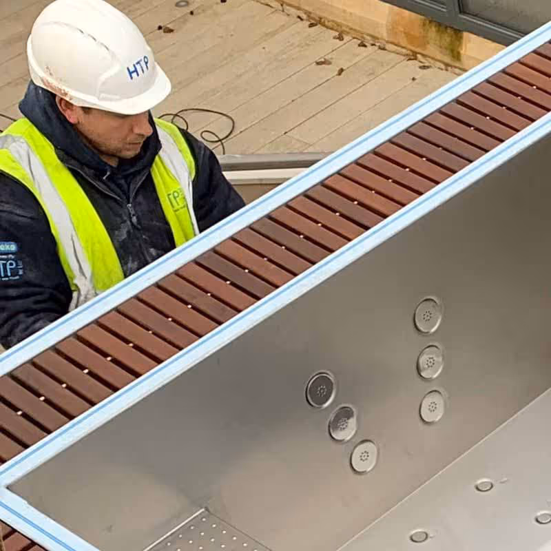 HTP Group Stainless Steel Pools