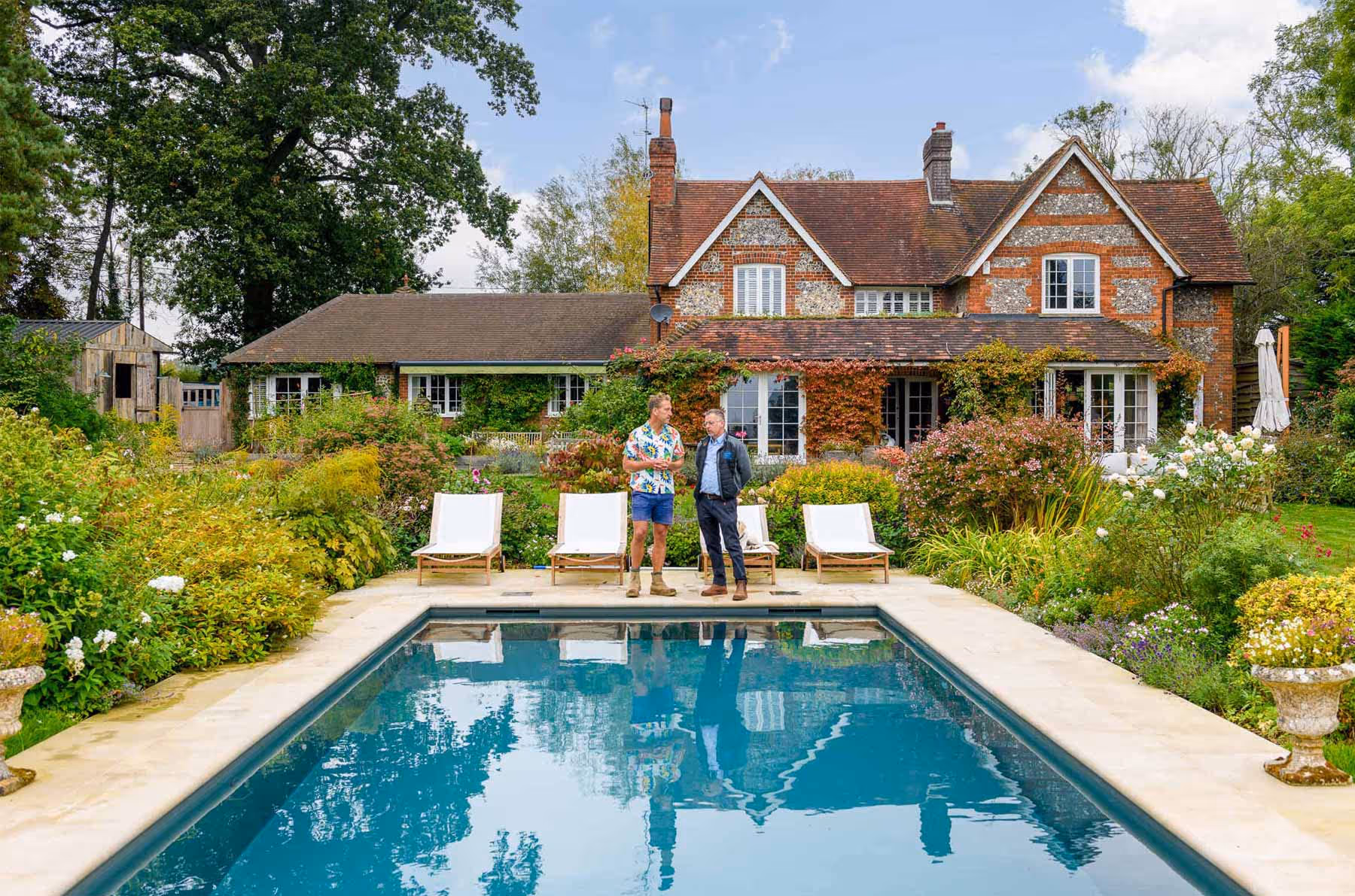 Residential Pool of the Year 2025 Ben Fogle HTP group