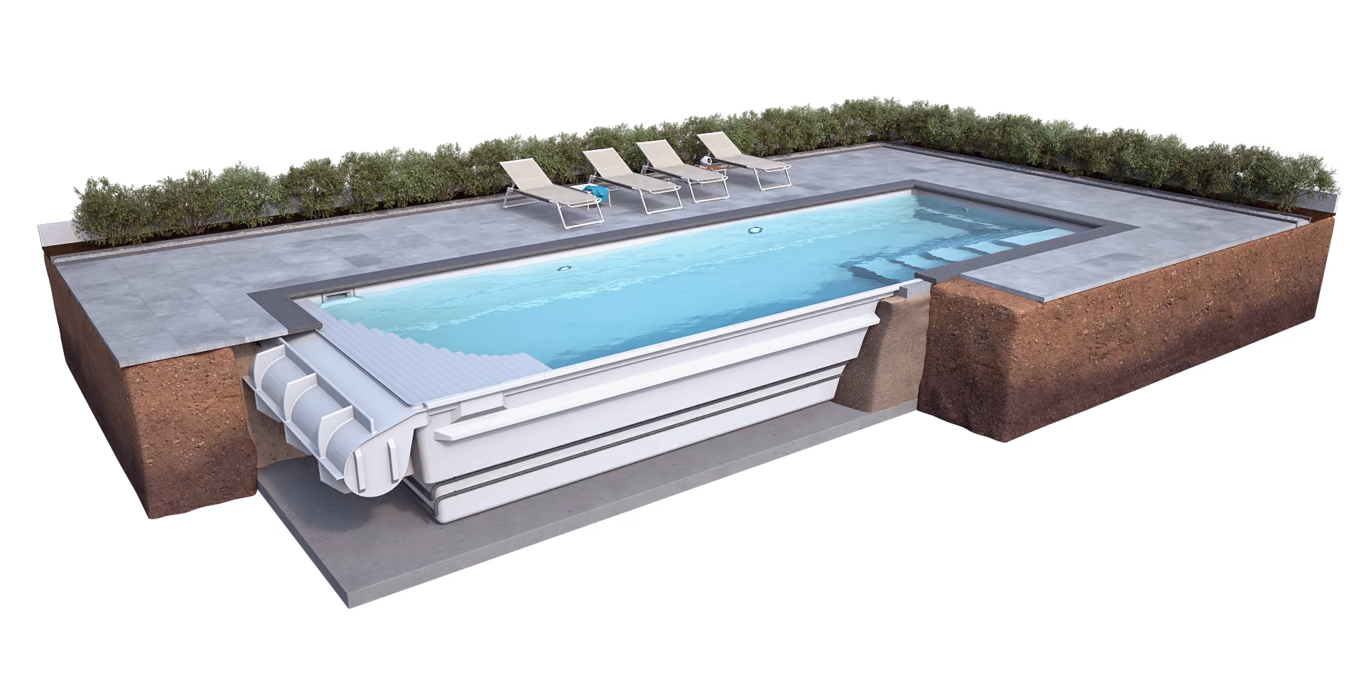 Starline Pool Section CGI