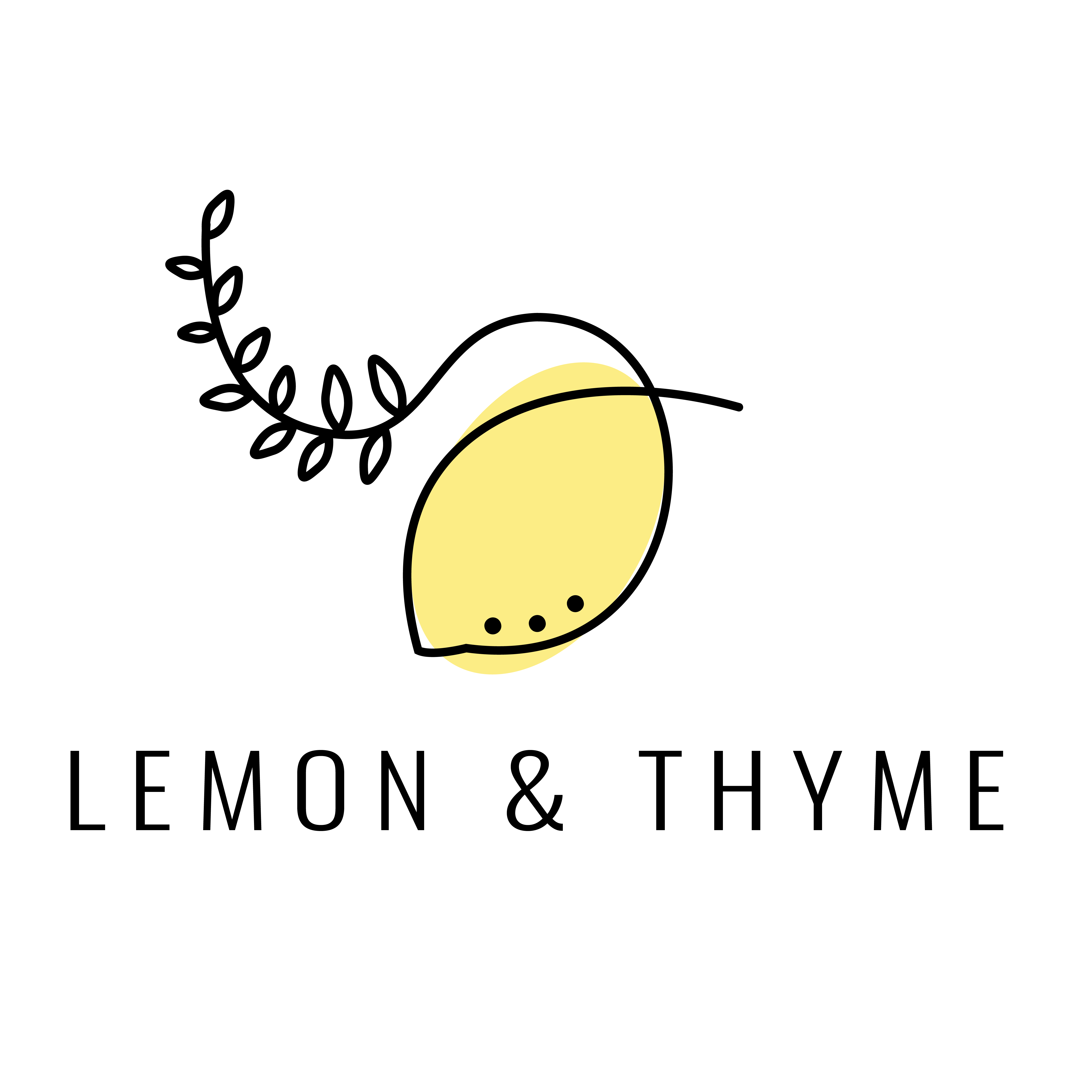Lemon and thyme logo