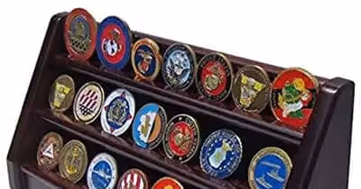 Display Case for Challenge Coins | Custom Pins Now