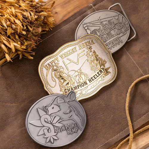 Custom Pins Now Belt Buckles