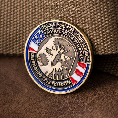 Custom Pins Now Challenge Coins
