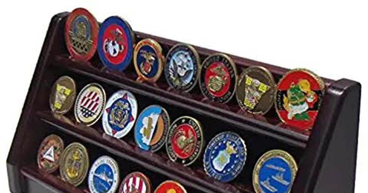 Display Case for Challenge Coins | Custom Pins Now
