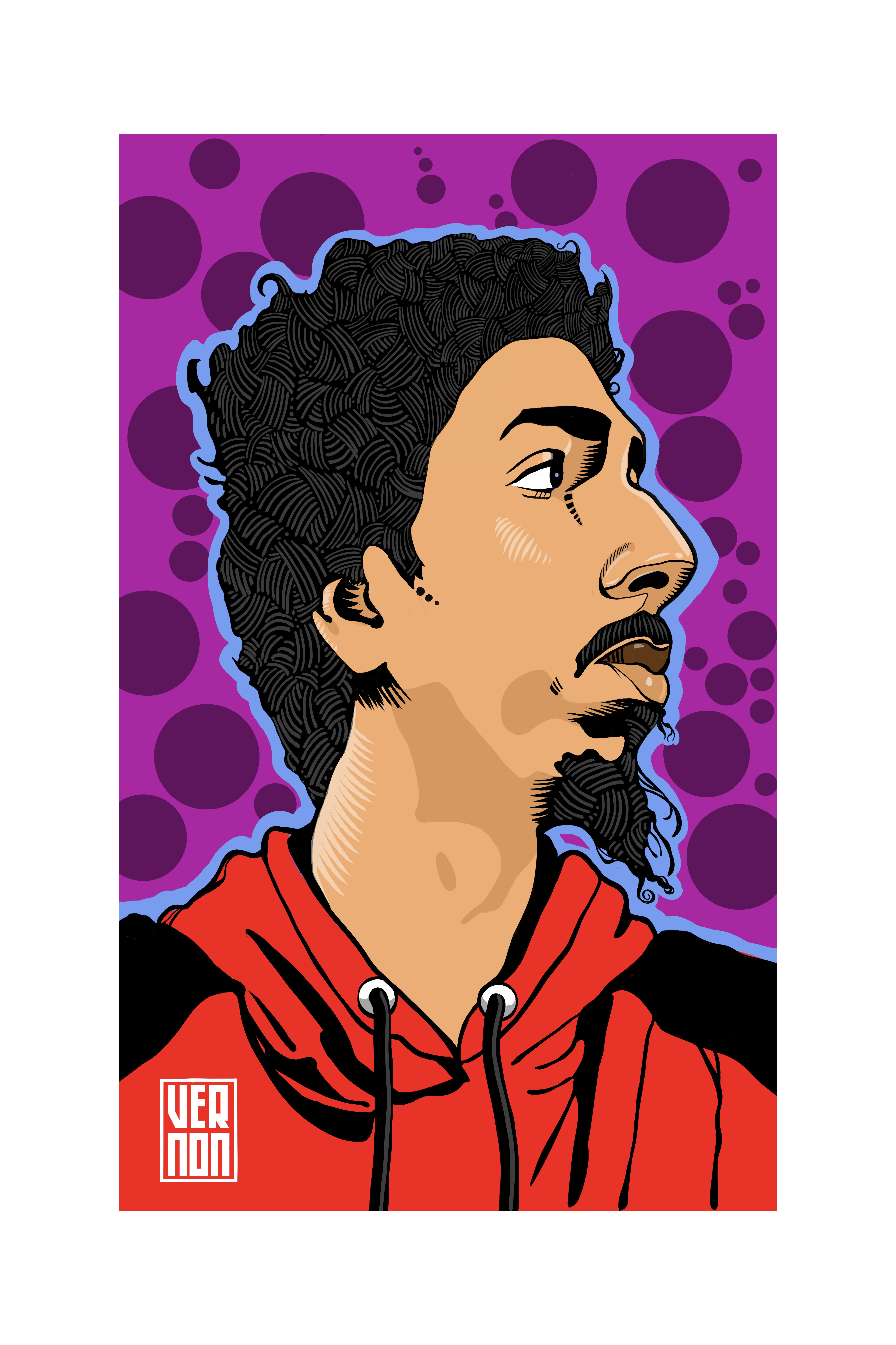 Indubitatio Nonmalefica encapsulates a moment of introspection through the gaze of a young man lost in thought. Originally envisioned as a reductive linocut piece, its essence remains intact despite its current manifestation as a Giclee on a 17x22" canvas. This rendition, limited to a series of ten, captures the essence of the initial concept, promising a depth of contemplation and artistic expression.
